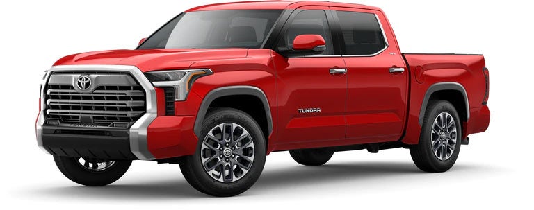 2022 Toyota Tundra Limited in Supersonic Red | Simi Valley Toyota in Simi Valley CA