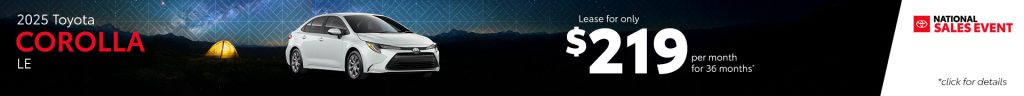 2025 Toyota Corolla LE
