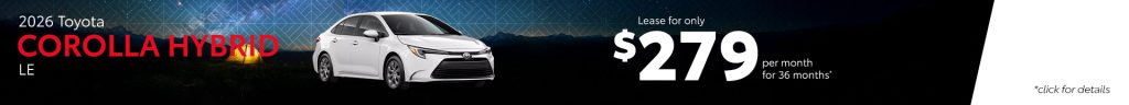 2026 Toyota Corolla Hybrid LE