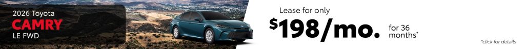 2026 Toyota Camry LE FWD