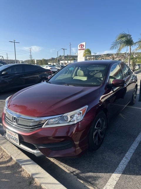 Used 2017 Honda Accord LX with VIN 1HGCR2F38HA124542 for sale in Simi Valley, CA