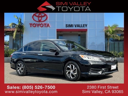 2016 Honda Accord LX w/Honda Sensing