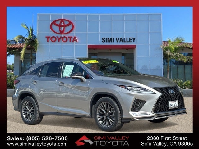 2021 Lexus RX 350 F Sport Handling | Simi Valley Toyota Specials