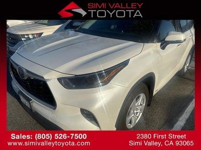 2022 Toyota Highlander Hybrid LE