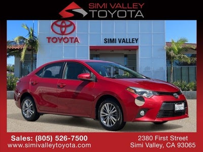 2015 Toyota Corolla LE Plus