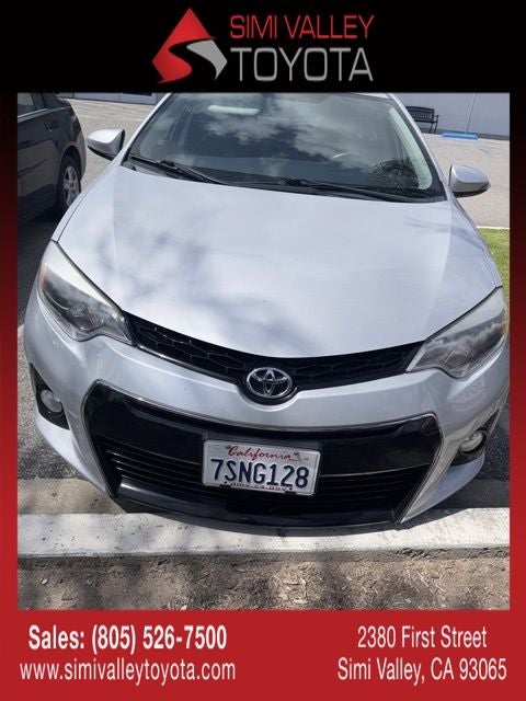 2016 Toyota Corolla S Plus