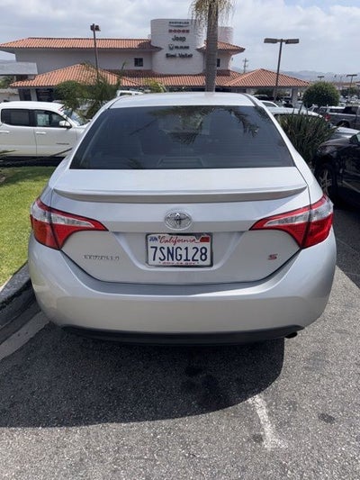 2016 Toyota Corolla S Plus