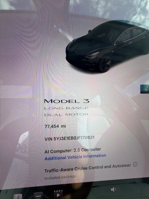 2018 Tesla Model 3 Long Range