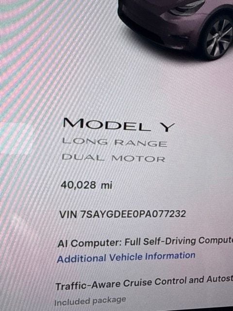 2023 Tesla Model Y Long Range