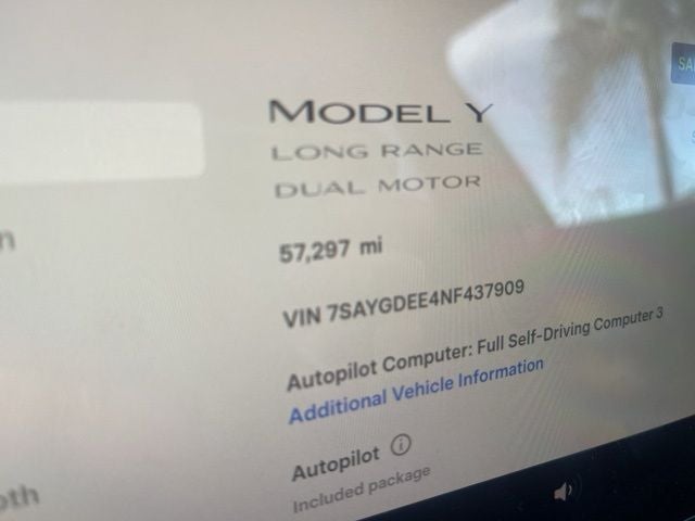 2022 Tesla Model Y Long Range