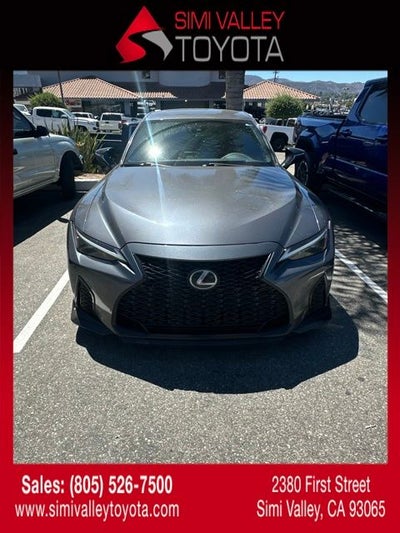 2021 Lexus IS 350 F SPORT