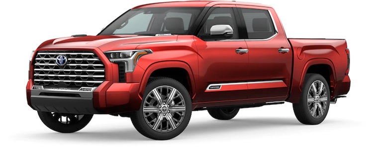 2022 Toyota Tundra Capstone in Supersonic Red | Simi Valley Toyota in Simi Valley CA
