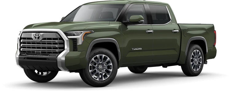 2022 Toyota Tundra Limited in Army Green | Simi Valley Toyota in Simi Valley CA