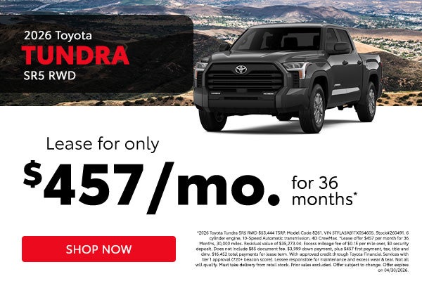 2026 Toyota Tundra