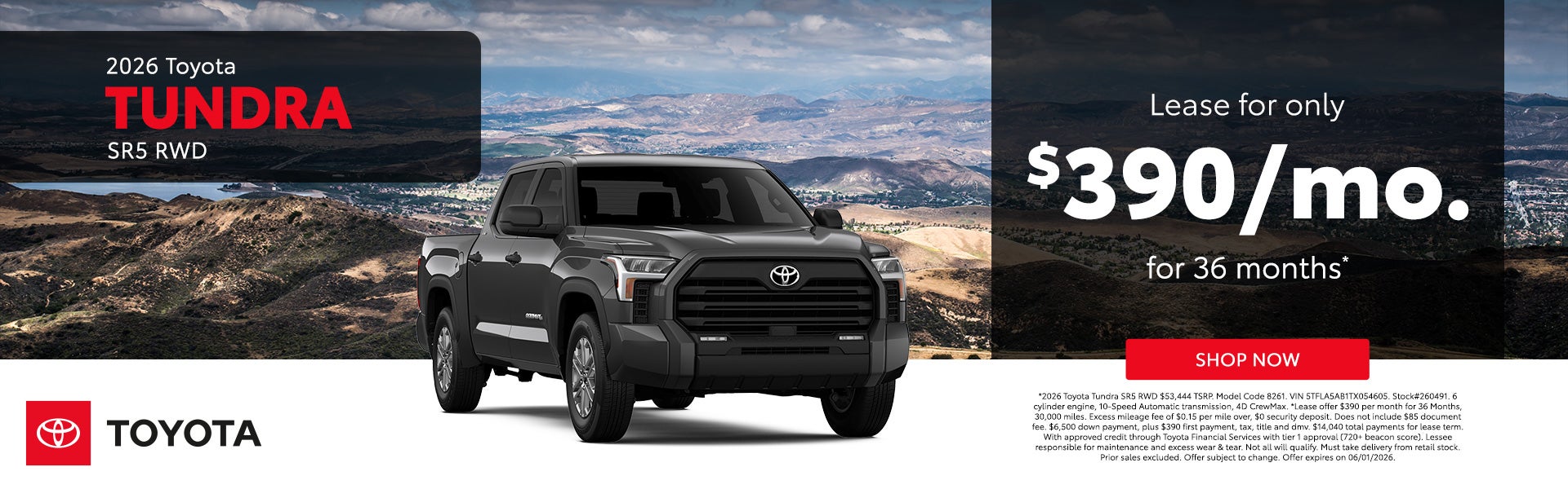 2026 Toyota Tundra SR5