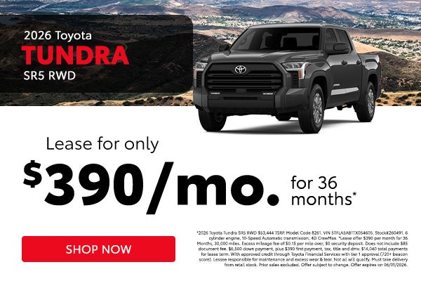 2026 Toyota Tundra SR5