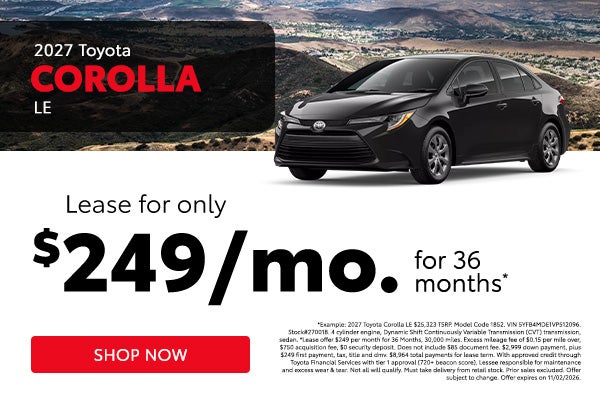 2027 Toyota Corolla LE