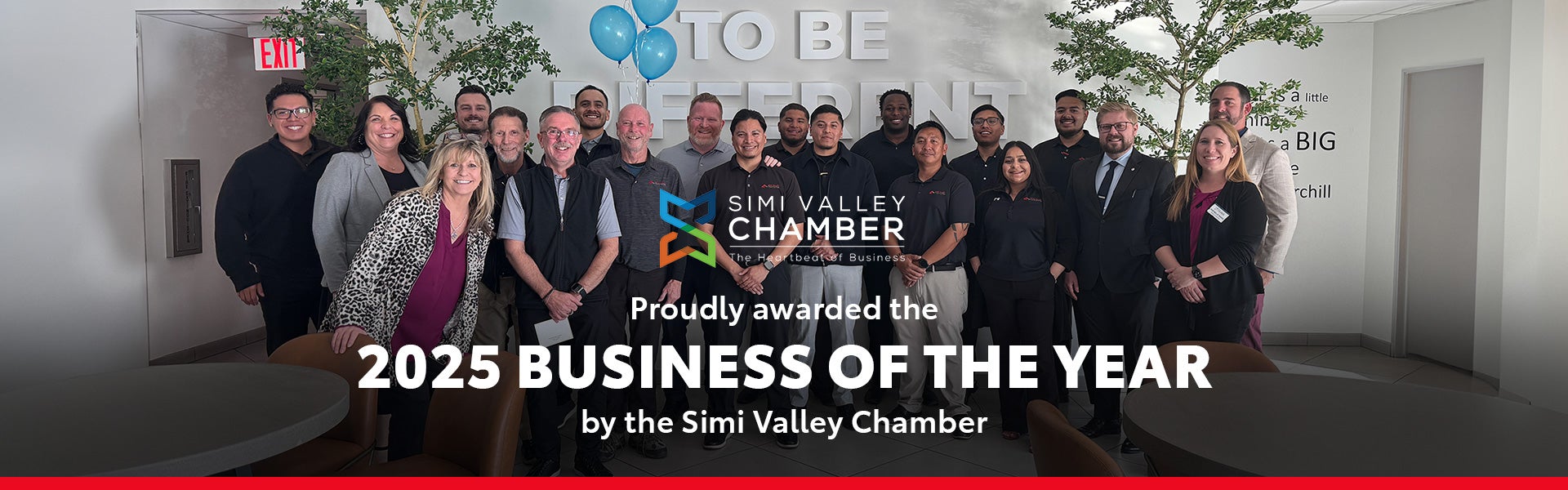 2025 Business of the year by the Simi Valley Chamber