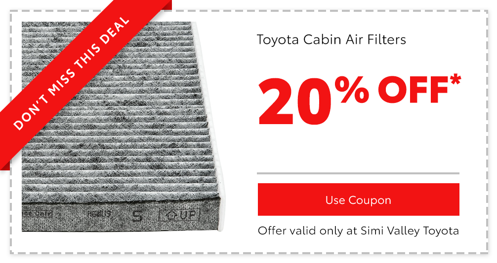 Toyota Cabin Air Filters