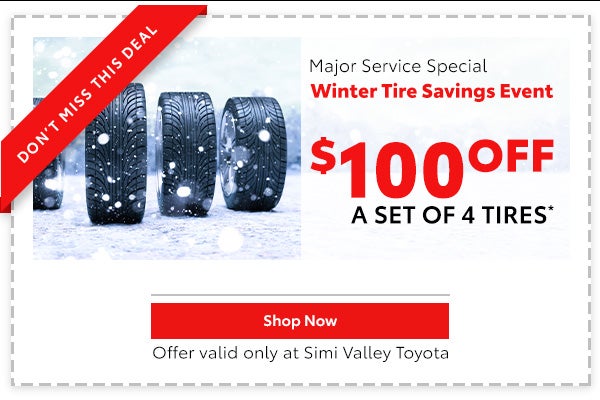 Winter tire savings event