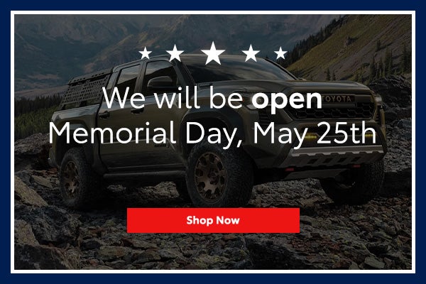 Open Memorial Day