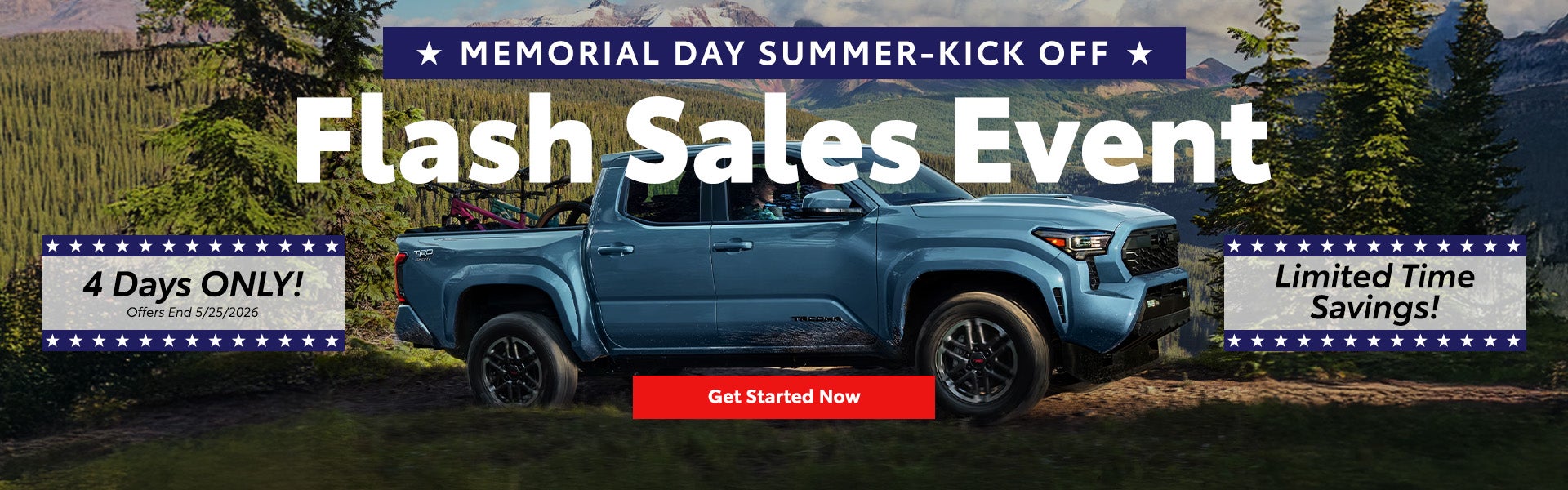 Memorial Day Flash Sales Event